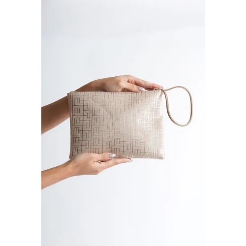 Capone Outfitters Paris Satin Nude Mini Bag