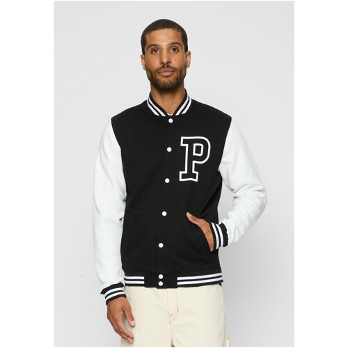 Mister Tee Pray College Jacket blk/wht Slike