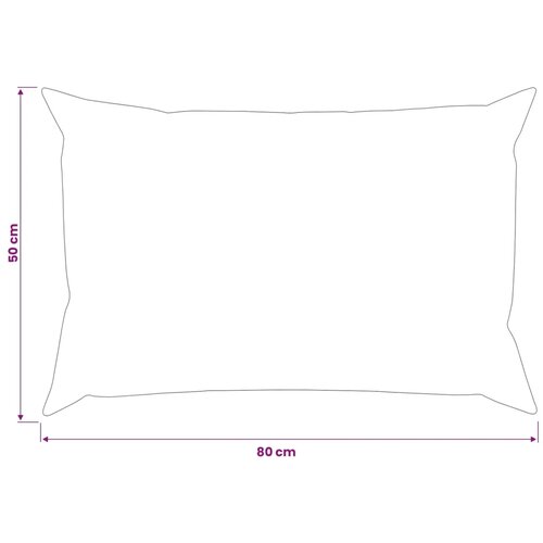  Presvlaka za jastuk 6 pcs HEERLEN Crvena 50 x 80 cm Poliester - Crvena 50 x 80 cm 6 Cijene