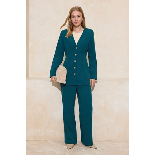 Trendyol Modest Ženski komplet Tctss26Us00007, Zeleni Slike