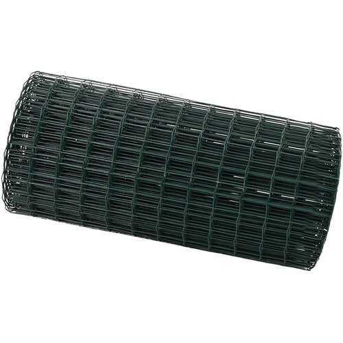 VidaXL Euro Ograda Zelena 0.6x25 m Čelik Slike