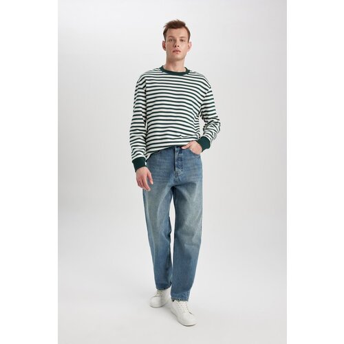 Defacto Baggy Wide Fit Normal Waist Wide Leg Jean Trousers Slike