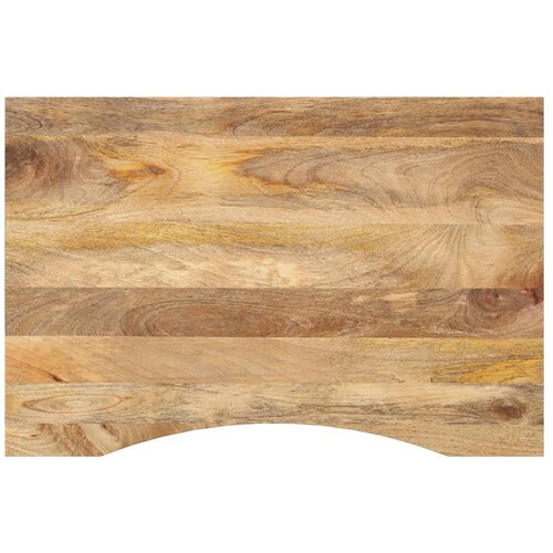 VidaXL Mizna plo&amp;scaron;ča ukrivljena 90x60x2,5 cm trden mangov les Slike