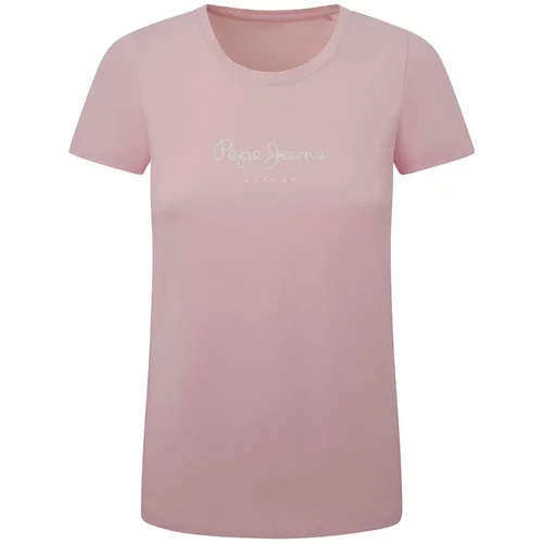 PepeJeans Majica 'NEW VIRGINIA' boja pijeska / prljavo roza