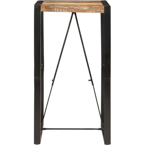  Barski stol 60 x 55 x 110 cm od masivnog obnovljenog drva Slike