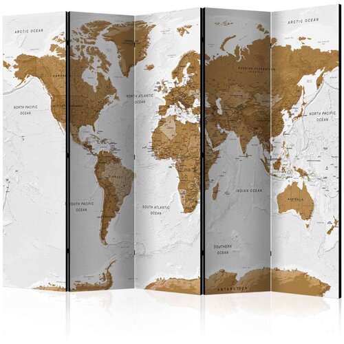  Paravan u 5 dijelova - White Oceans [Room Dividers] 225x172 Cijene