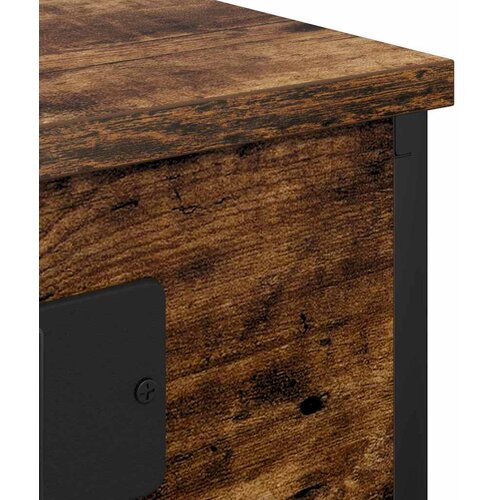  Noćni ormar 2 pcs Dimljeni hrast 41 x 31 x 51 cm Slike