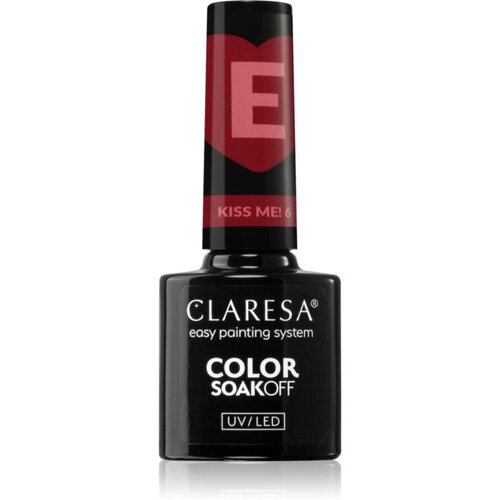 Claresa SoakOff UV/LED Color Kiss Me gel lak za nohte odtenek 6 5 g Cene