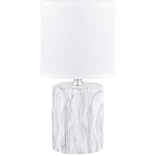 Zuma line HS8603-WH - Stona lampa 1xE14/40W/230V bela/mermerni dekor Slike