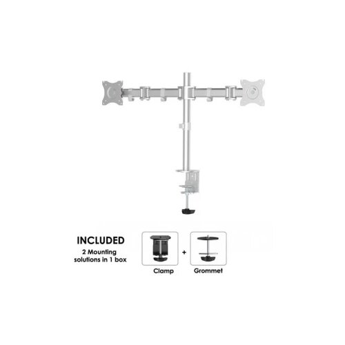 Neomounts Stolni nosač za monitor 25,4 cm (10) - 76,2 cm (30) Nagibni i okretni NewStar NM-D135DSILVER Cijene