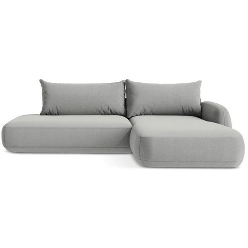 Makamii Svijetlo siva sklopiva kutna garnitura (s desnim kutom/s ležaljkom) Hale – Cijene