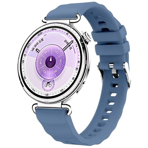 INF Zamenljivi/kompatibilni deli &ndash; Huawei Watch GT6 silikonski pa&scaron;ček 18mm, 22.5x1.8cm Blue, (5000264115) Cene