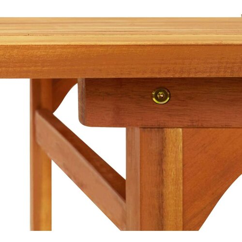 VidaXL Vrtni blagovaonski stol 180 x 90 x 75 cm masivno bagremovo drvo Slike