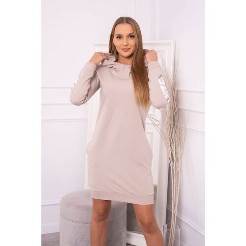 Kesi Off White Dress Beige Cene