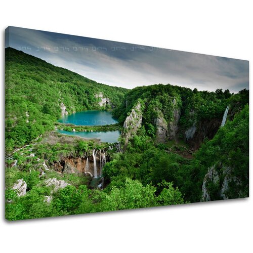 Slike na platnu vodopad (moderne slike na platnu) Slike