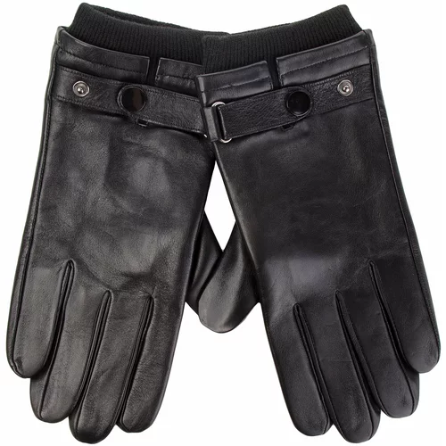 Wittchen Moške rokavice 39-6-704-1-L Črna