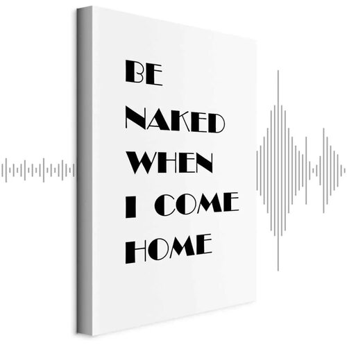  Slika - Homecoming (1-part) - Black and White English Inscriptions 60x90 Akustična Cene