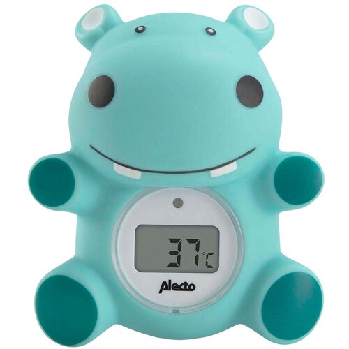 Alecto Plavajoči termometer za kopel in okolico Hippopotamus, Vodno zelena, (5000071426) Cene