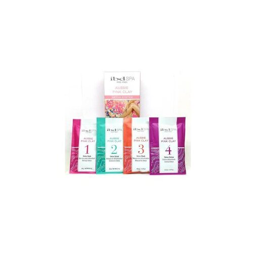 Set za pedikuru IBD SPA Aussie Pink Clay Detox Mini – 4 u 1 (Outlet) Cijene