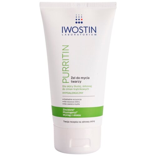 Iwostin Purritin gel za pranje za masno lice sklono aknama 150 ml Cijene