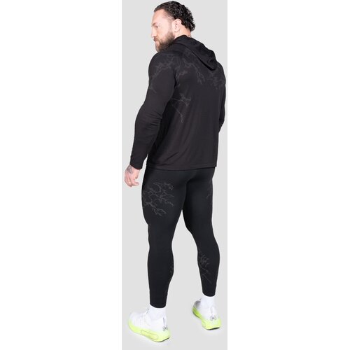 GymBeam Kompresijske tajice Static Black S Slike