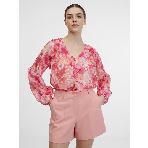 Orsay Pink women's floral blouse - Women Cijene