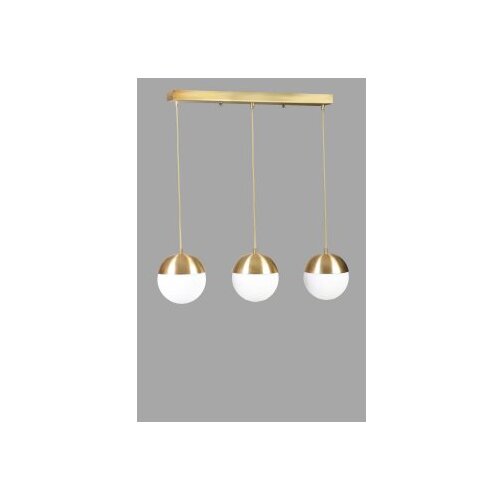 Opviq K&amp;uuml;re 3 L&amp;uuml; Sıralı eskitme beyaz Camlı Sarkıt goldwhite chandelier Slike