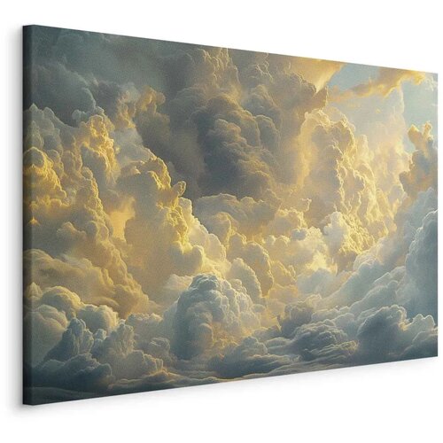  Slika - Last Breath of the Day: Clouds Illuminated by Evening Glow 120x80 Cijene