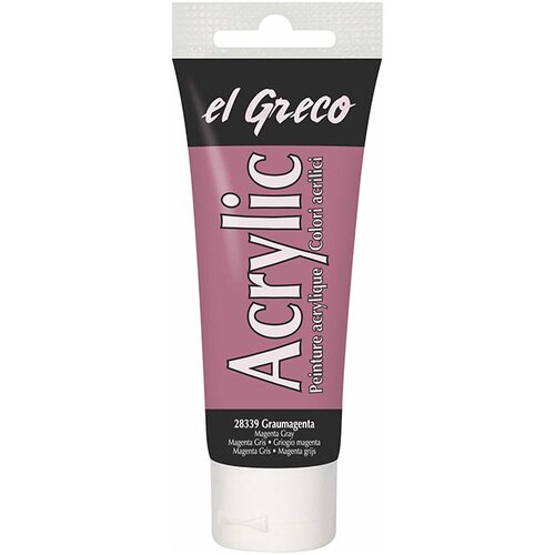  Akrilna boja el greco 75 ml gray magenta Cene