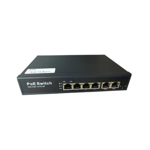 ExeLink SF1006TUBP switch 1x10/100 base-tx(poe++), 3x10/100 base-tx(poe/poe+), 2x10/100 base-tx Slike
