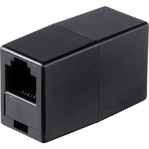 Renkforce telefon adapter [1x RJ12 vtičnica 6p6c - 1x RJ12 vtičnica 6p6c] črna, (20411120) Cene