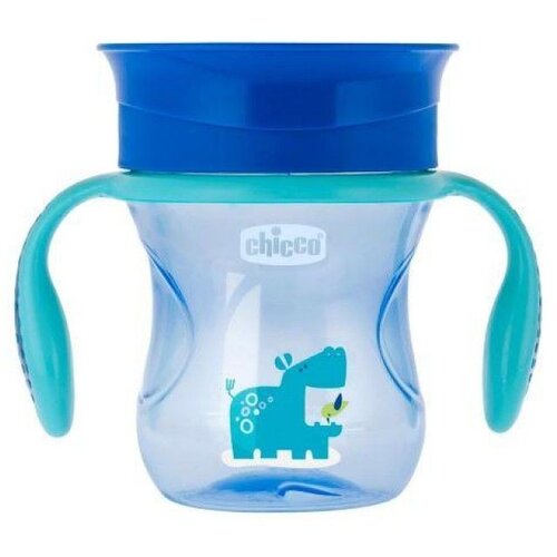 Chicco no spill čaša Perfect 360 stepeni,12+,plava Cijene