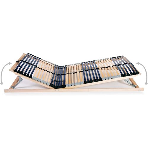  Podnica za krevet s 42 letvice i 7 zona 70 x 200 cm Slike