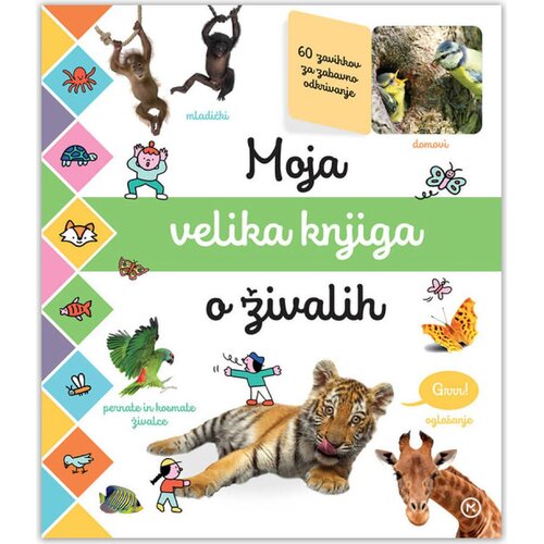 Mladinska Knjiga Moja velika knjiga o živalih Slike