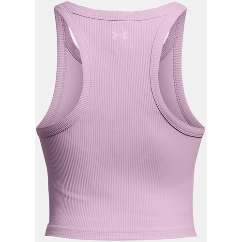 Under Armour Meridian Rib Crop Tank Top - PPL - Women Cene