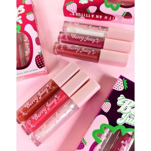 Rude Cosmetics berry juicy lip gloss set - shimmer | sjajevi i balzami za usne Slike