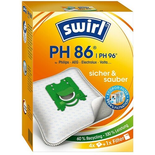 SWIRL EcoPor&amp;reg; vrečke za sesalnike PH 86 / PH 96 - 4 kos. Slike