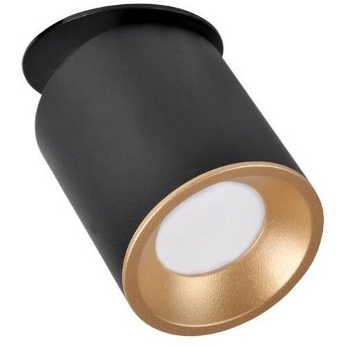 Ugradno plafonsko spot svetlo HARON 1xGU10/10W/230V, crno/zlatno Cene