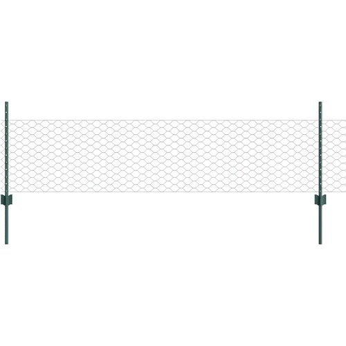  Heksagonalna ograda s stubom 10 x 0,5 m Čelik premazan PVC-om Slike