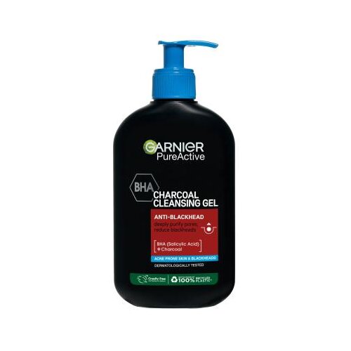 Garnier Pure Active Charcoal Cleansing Gel gel za čišćenje lica masna 250 ml unisex Cijene
