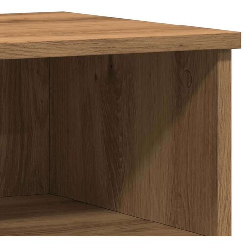 VidaXL Nočna omarica 2 kosa artisan hrast 40x35x50 cm inženirski les Slike