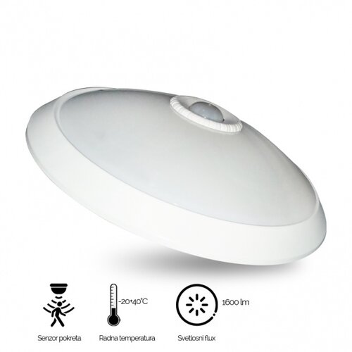  LED PLAFONJERA SENZOR 1030 18W 6500K 1600lm (AD7061) Slike
