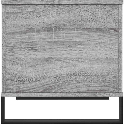  Stolić za kavu boja hrasta 60 x 44,5 x 45 cm konstruirano drvo Siva Slike