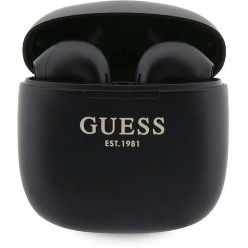 Guess bluetooth tws slušalke brezžične in-ear črne classic est logo, (21832940) Cene