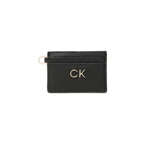 Calvin Klein Etui za kreditne kartice Re-Lock Cardholder K60K610671 Črna