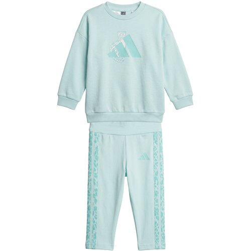 Adidas Otro&amp;scaron;ki kompleti ANIMAL LEGGINGS SET Modra Slike