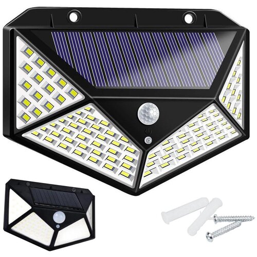 VERKGROUP 100 LED SMD solarna stenska svetilka s PIR sezorjem gibanja, (21167520) Cene