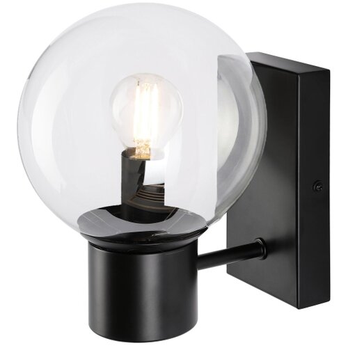  Zidna lampa SFERIO 1xE14/5W/230V crna/prozirna Slike