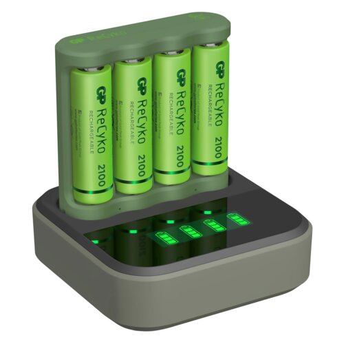 GP Batteries GP ReCyko B4D45 4-fold LCD 4Port Docking St. + 4x AA NiMh 2100mAh Cijene