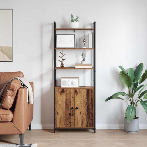  za knjige Staro drvo 60 x 24 x 161 cm Konstruirano drvo Slike